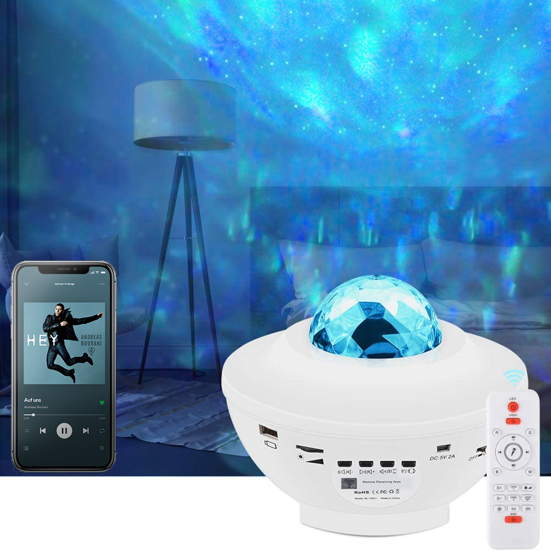 StarrySky projector - Bluetooth